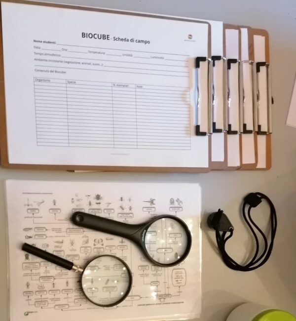Materiali didattici per Laboratorio Biocube